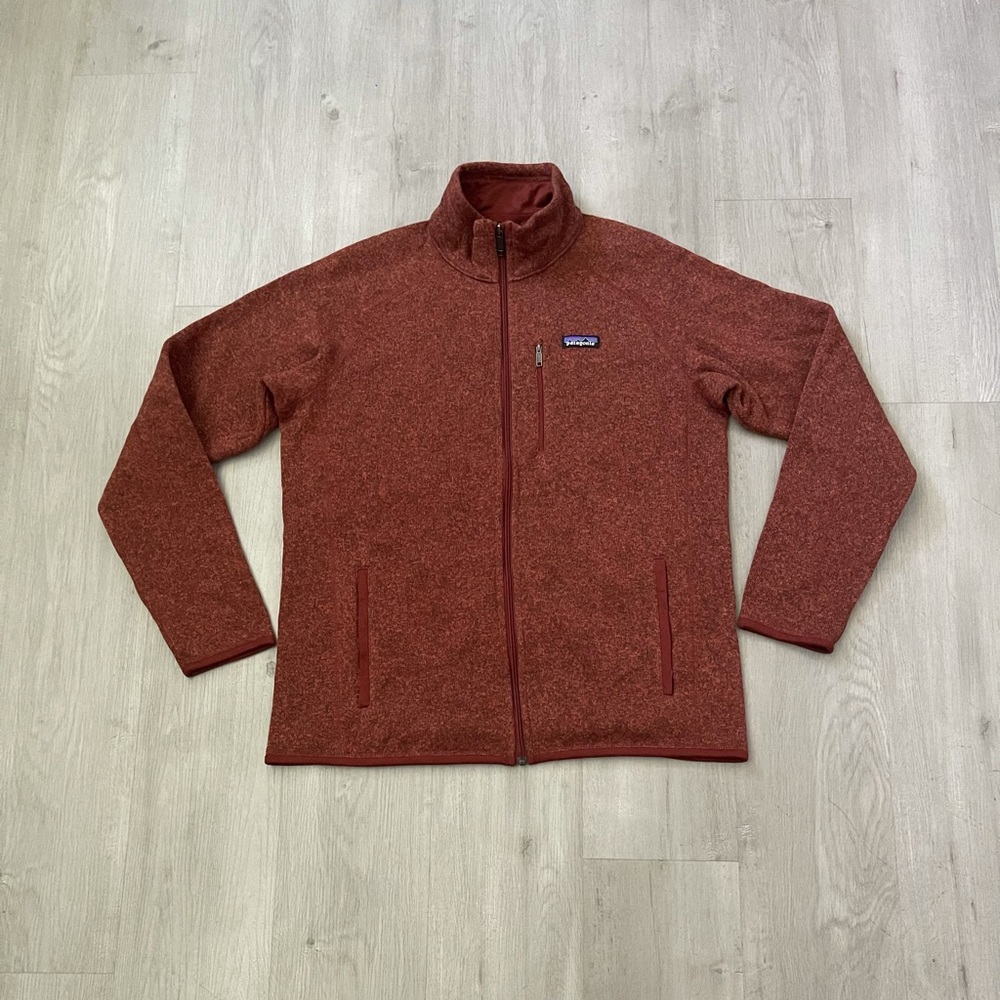 Patagonia Maroon Dark Better Sweater Fleece Jacket
